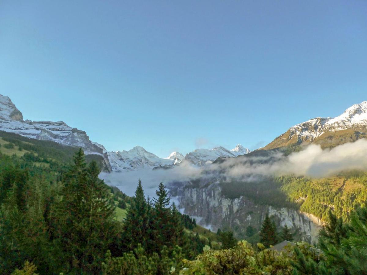 Chalet Zwaergli By Interhome Wengen Exteriör bild