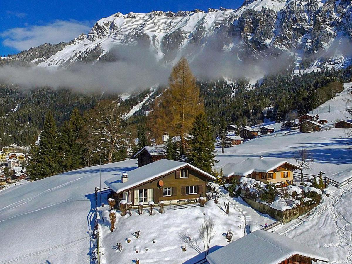 Chalet Zwaergli By Interhome Wengen Exteriör bild