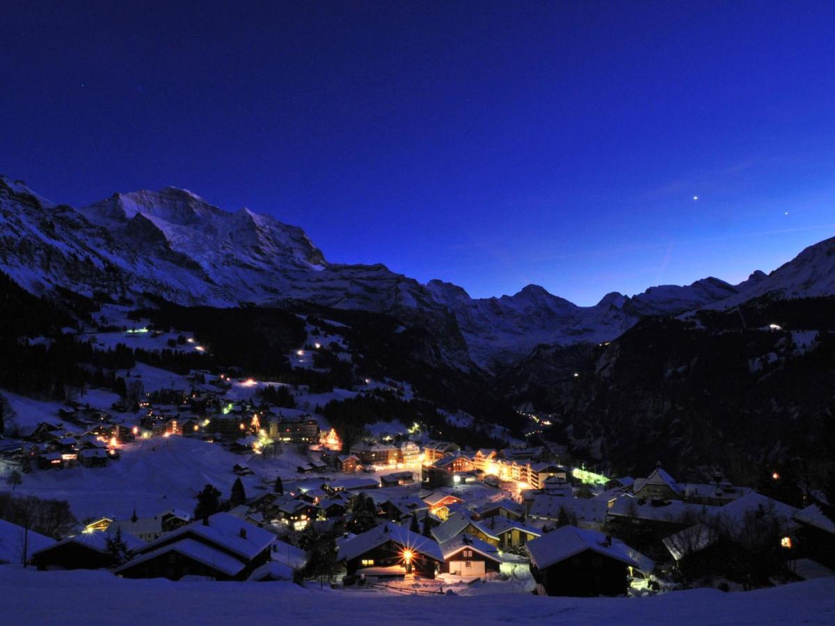 Chalet Zwaergli By Interhome Wengen Exteriör bild